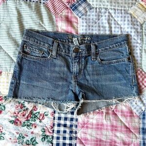 Abercrombie & Fitch Classic Blue Jean Shorts